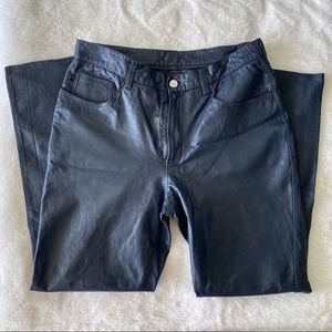Genuine Leather Pants